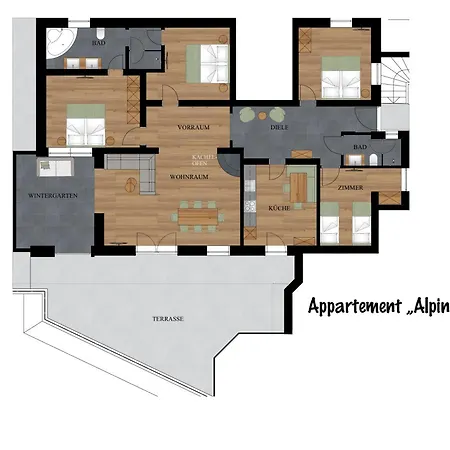 アパート Alpine Brixen